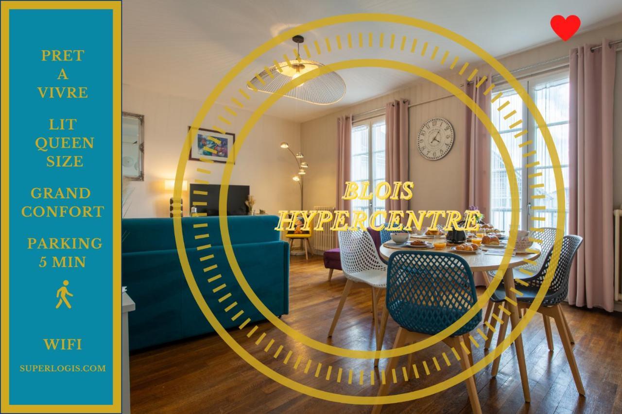 Superlogis - Leonard - T2 - 57 M2 Blois-Hypercentre - 1 Chambre - 5 Personnes Appartement Buitenkant foto